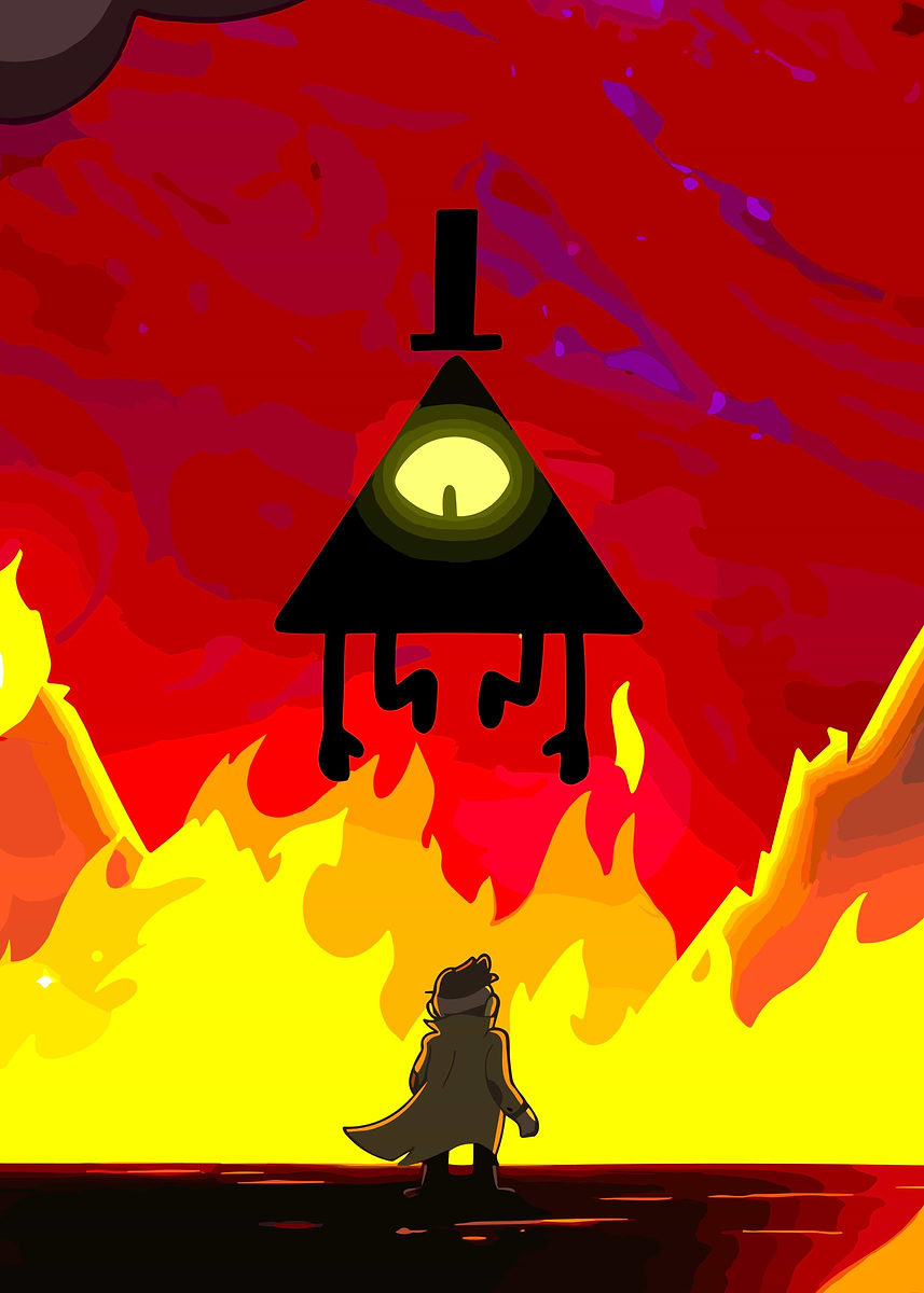 Gravity Falls' Poster, picture, metal print, paint by MOLEN Displate
