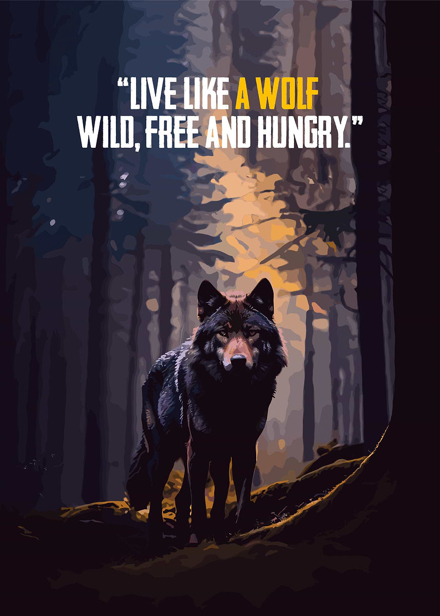 Drinking Like A Wolf – mypostersucks