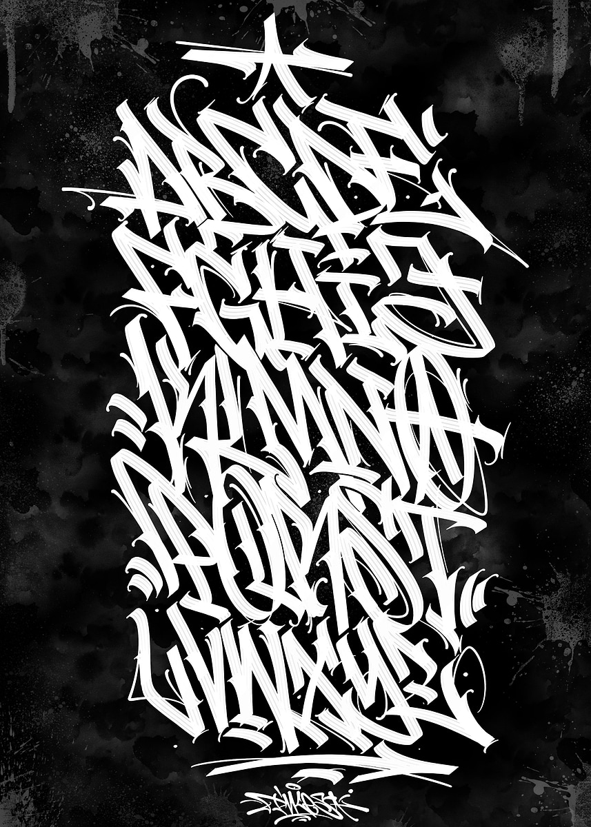 趣味 Graffiti alphabet 8ccb6c5078931e37e55dc3863e27da