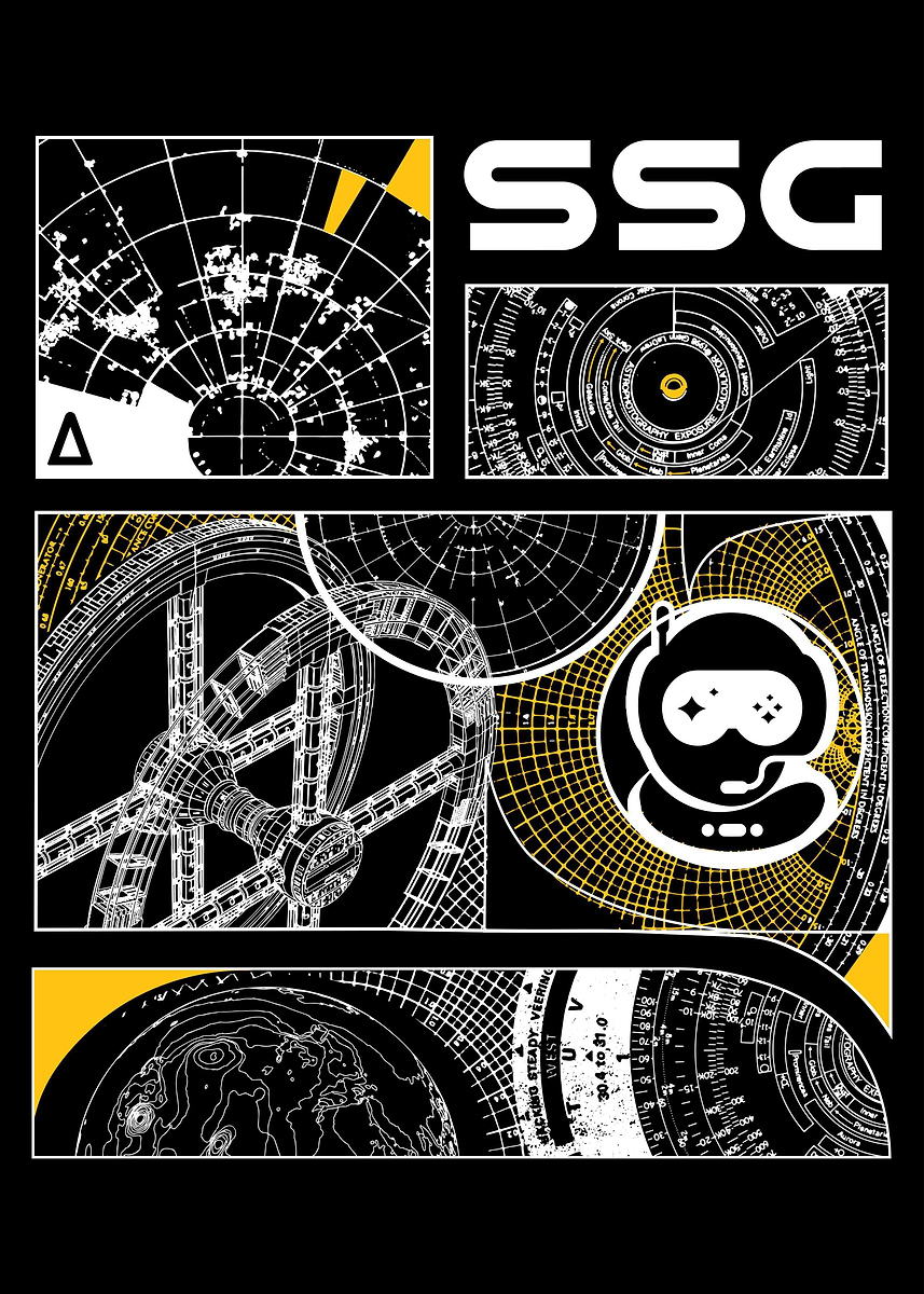 Ssg Example Posters 'SSG Mission Poster' Poster, picture, metal print, paint by ...