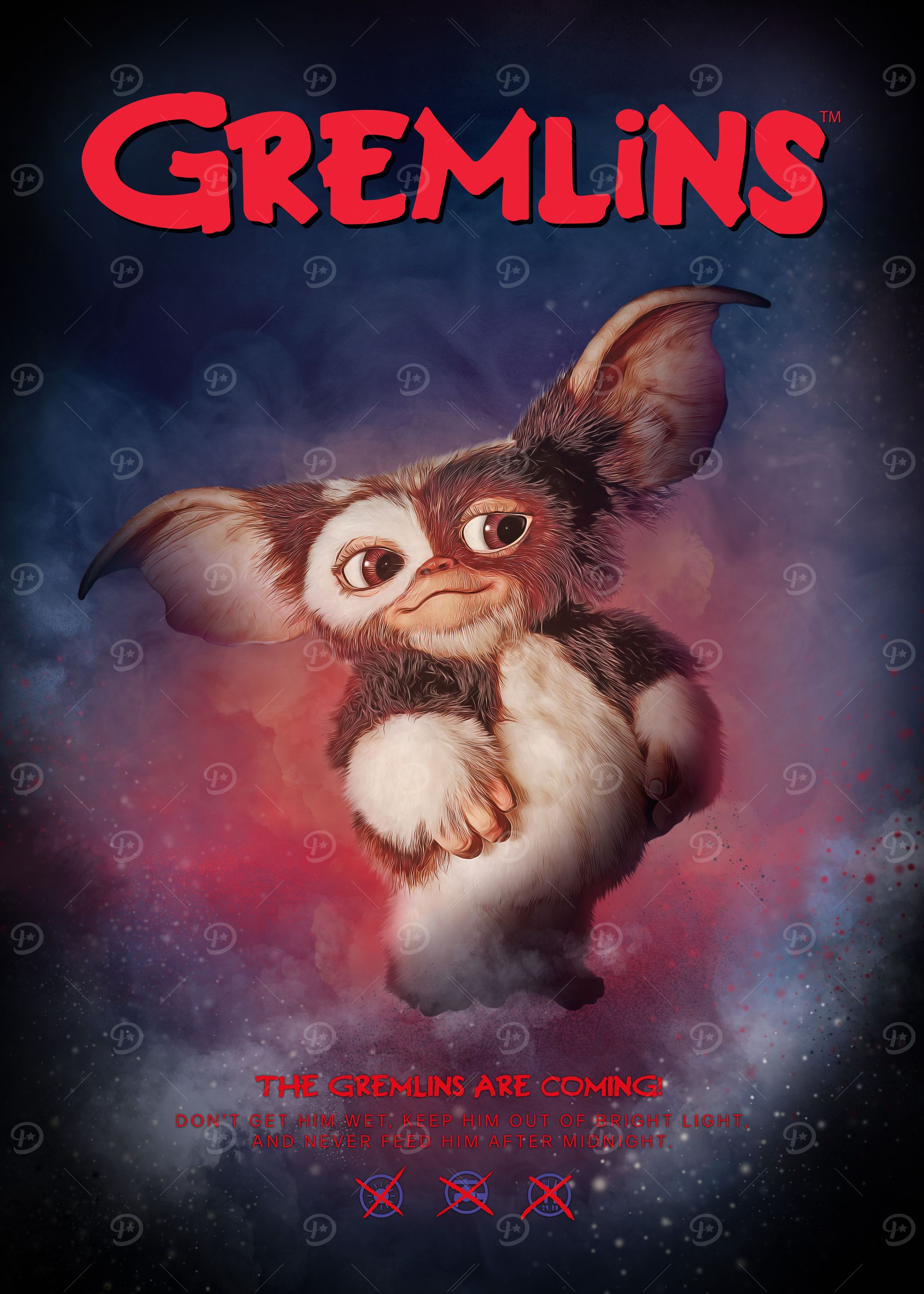 GREMLINS ポスター Gremlins Movie Poster 1984 1 Sheet (27x41)