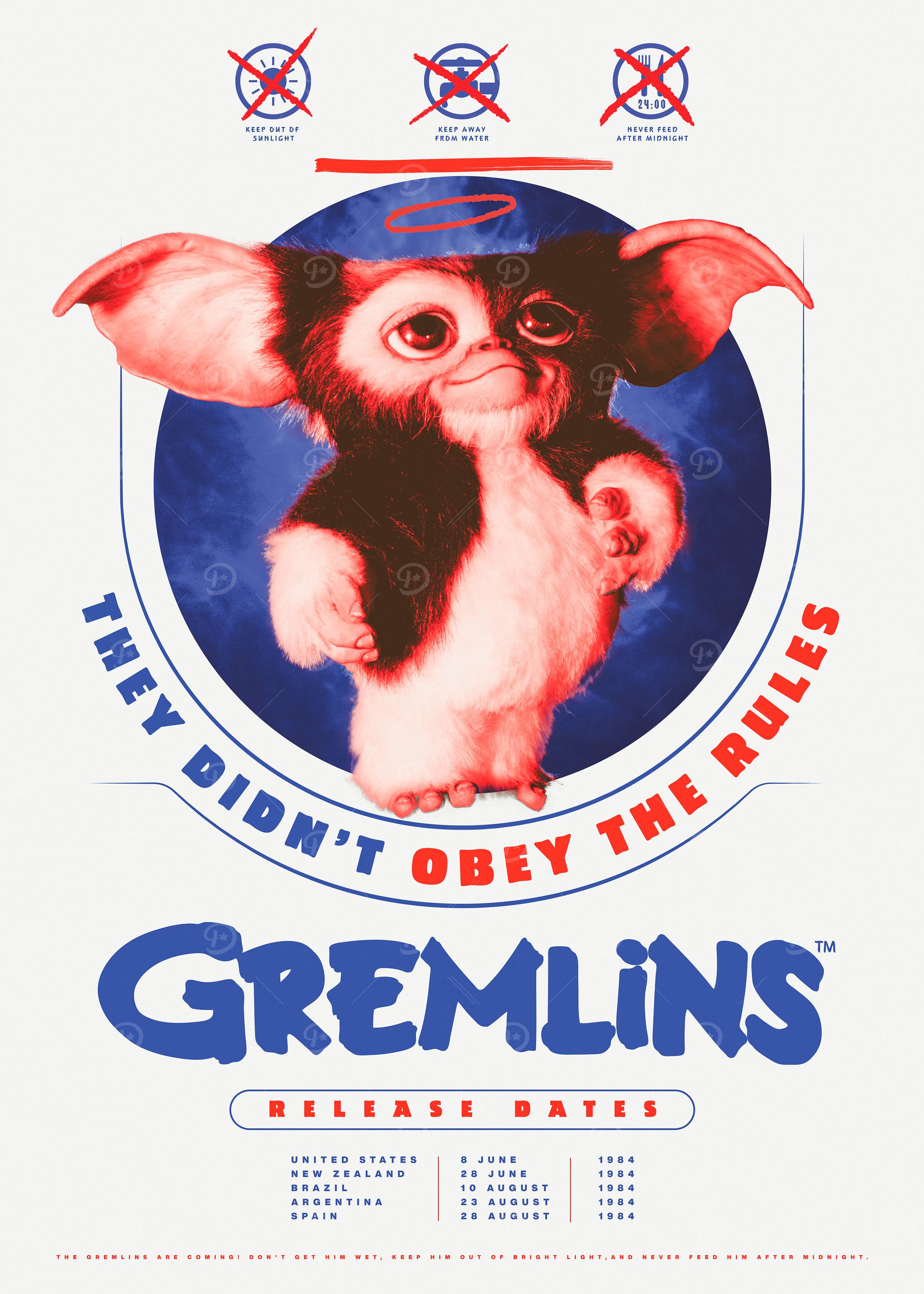 GREMLINS ポスター Amazon.com: POSTER STOP ONLINE Gremlins - Movie Poster