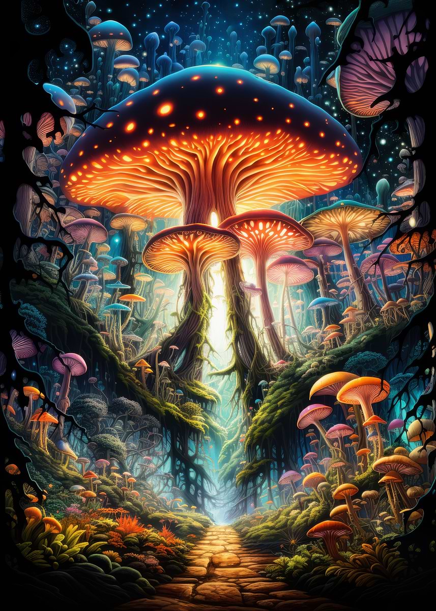 kumiさん専用★ ダイヤモンドアートクラブ　Mushroom Forest Mushroom Forest – Diamond Art Club