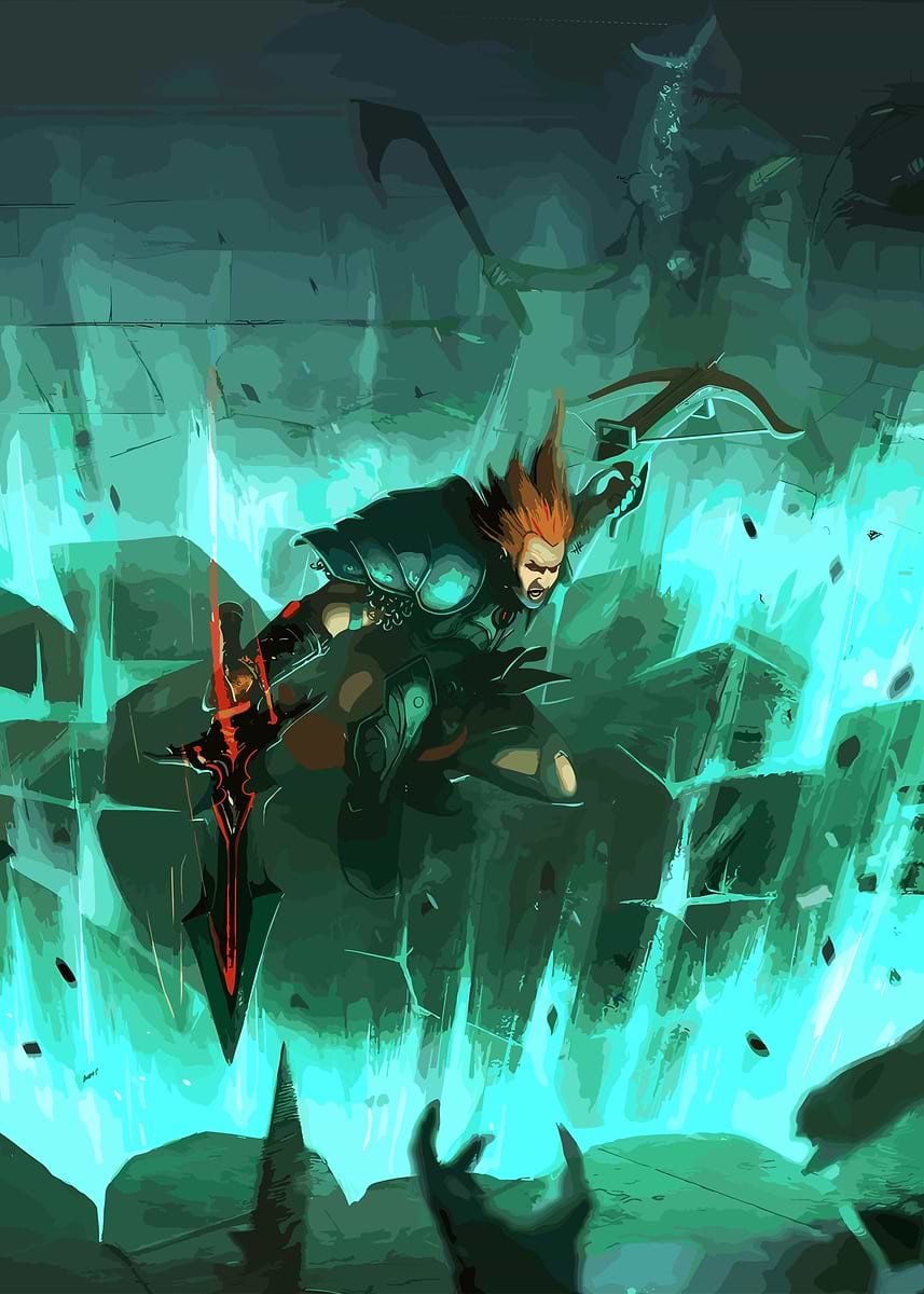 'Runescape Monster Hunter' Poster, picture, metal print, paint by Bay ...