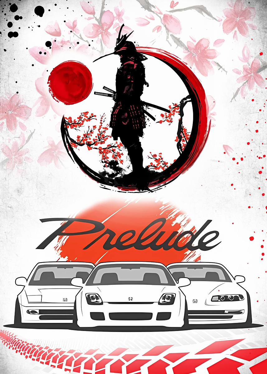 アート・デザイン・音楽 Poster Art of Cars japanese-car-tuning-bosozoku-