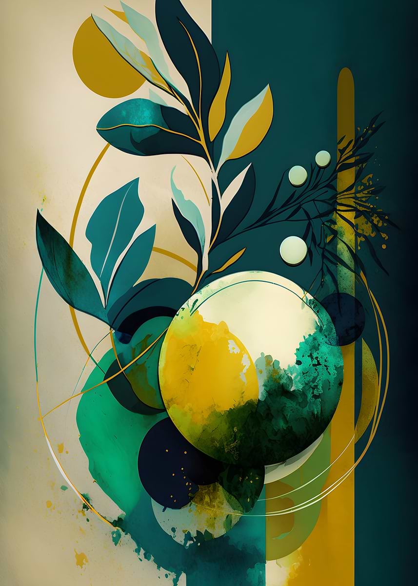 'Abstract Beauty Revealed' Poster, picture, metal print, paint by Jason ...