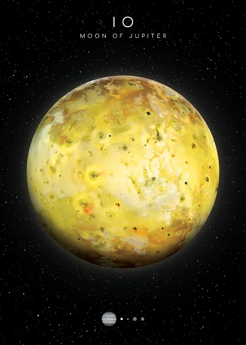 io-moon-of-jupiter-poster-picture-metal-print-paint-by-astrumspace