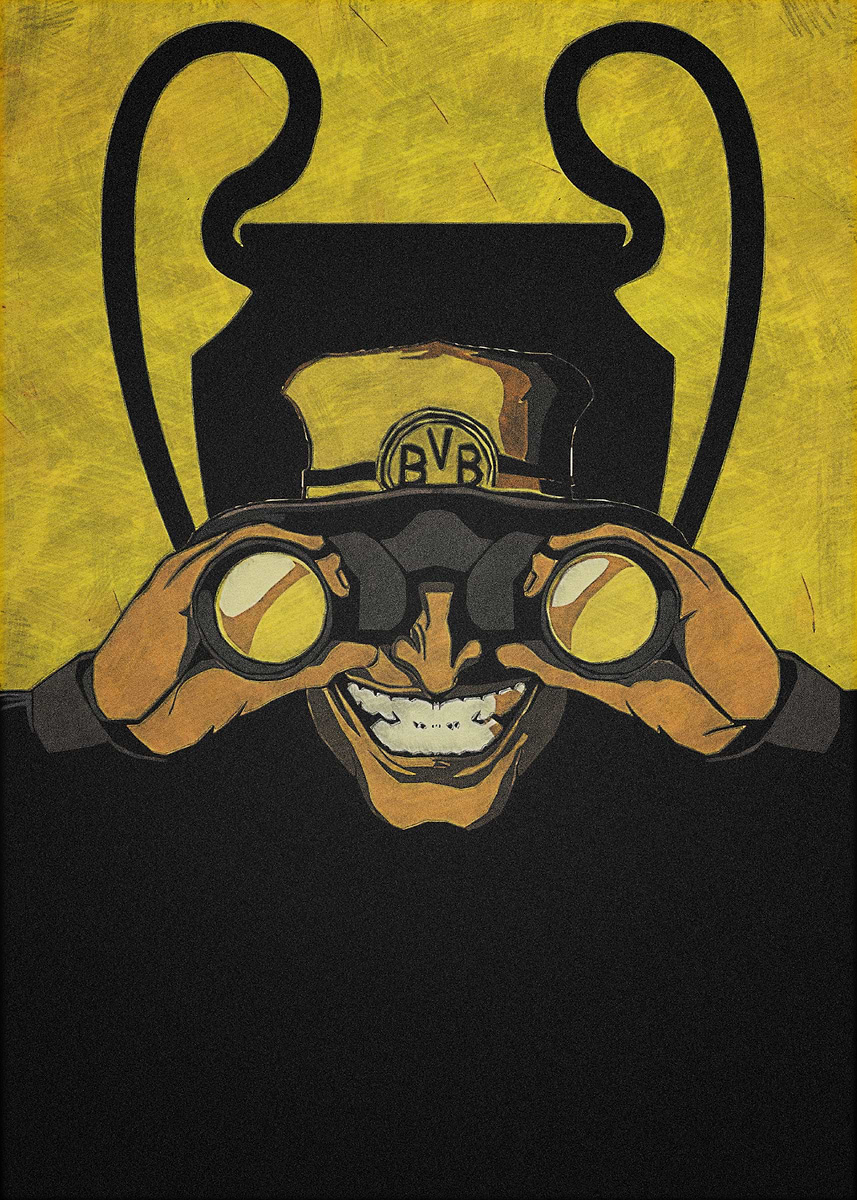 Heja BVB' Poster, picture, metal print, paint by Salvatore Armani