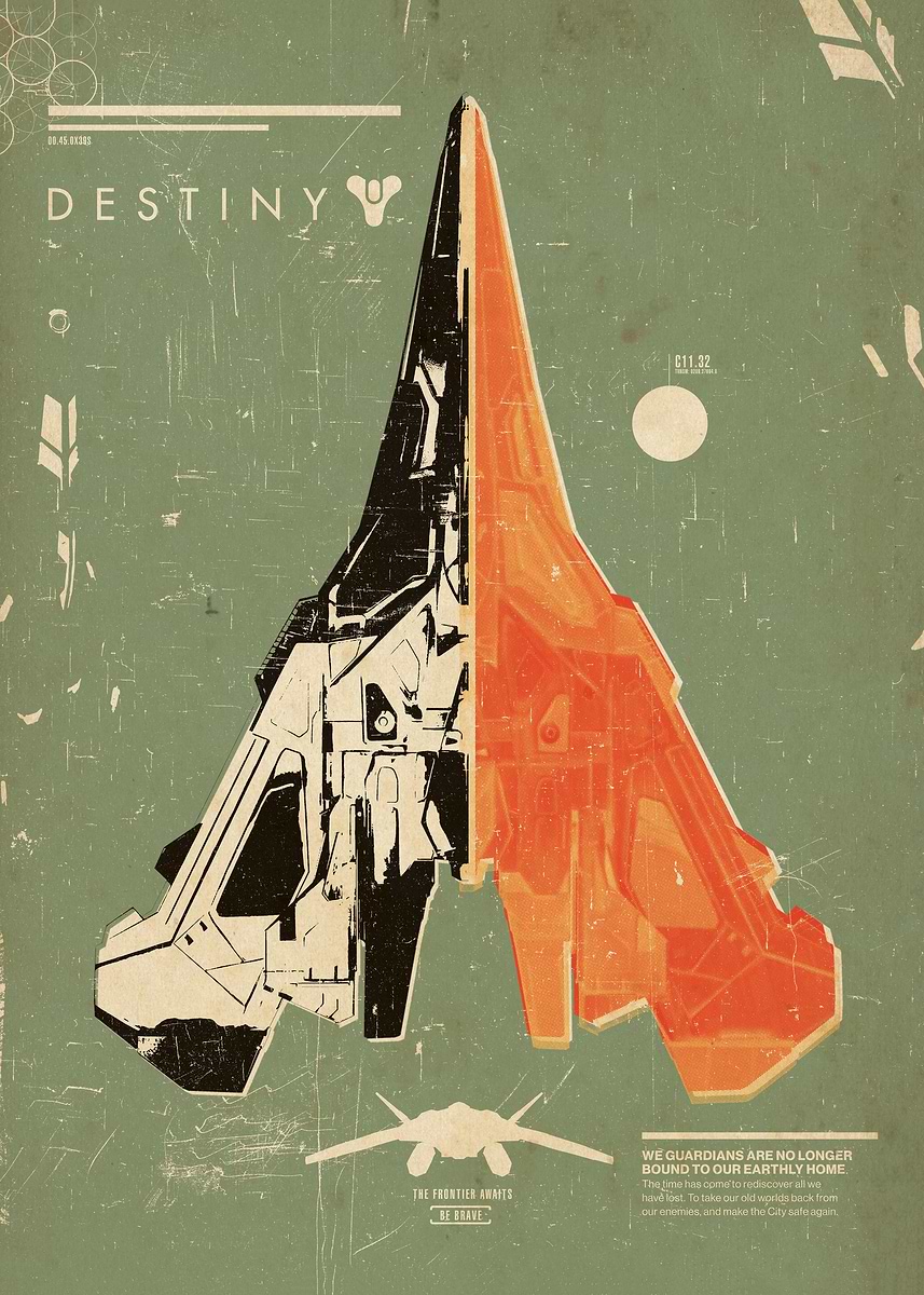 'Destiny Schematics' Poster, picture, metal print, paint by Destiny ...