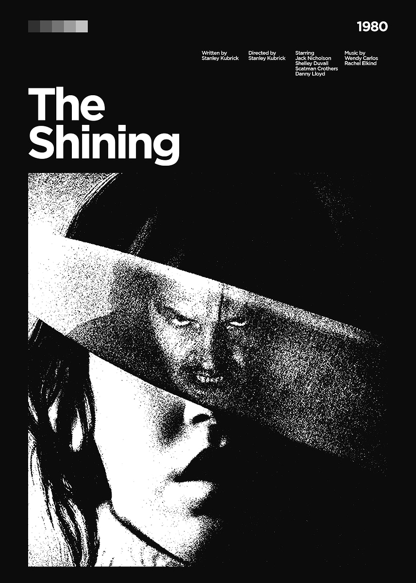 The Shining' Poster, picture, metal print, paint by Geral Dwi