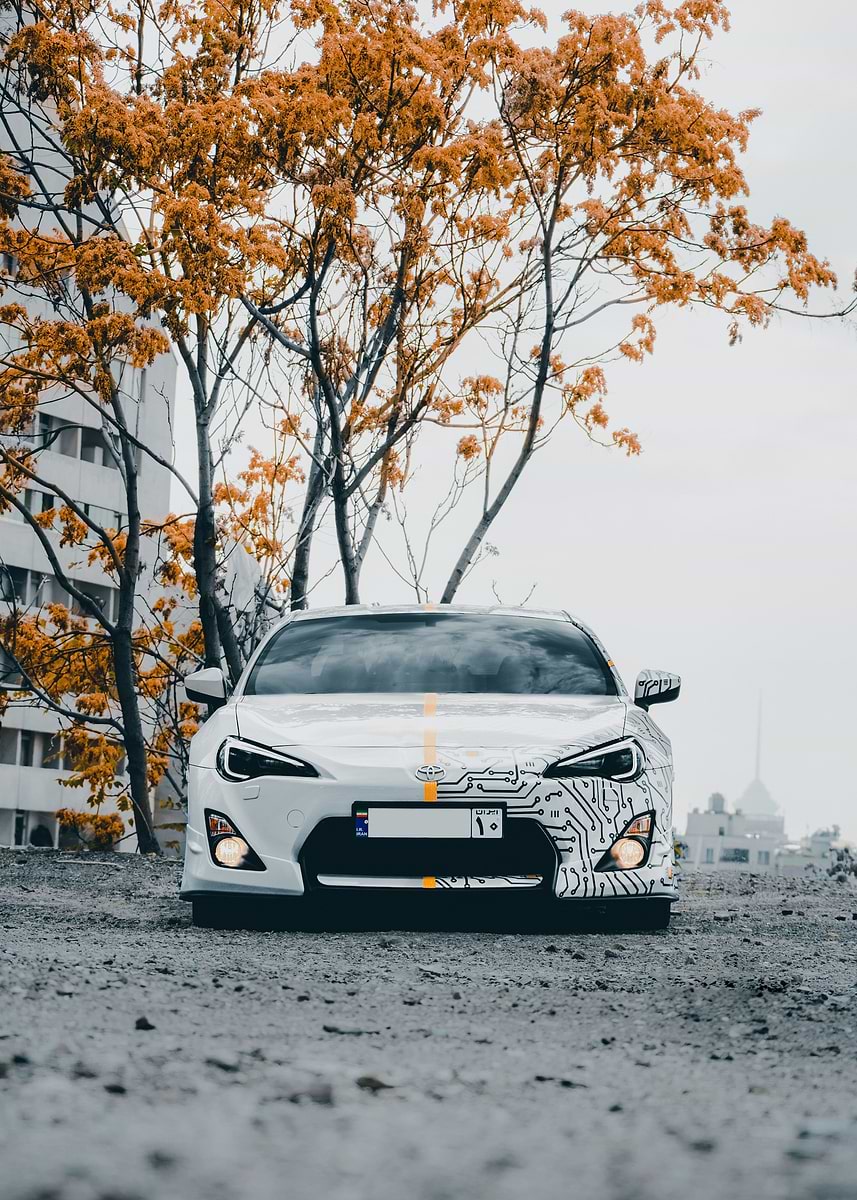 'Toyota 86' Poster, picture, metal print, paint by To Giyanto | Displate
