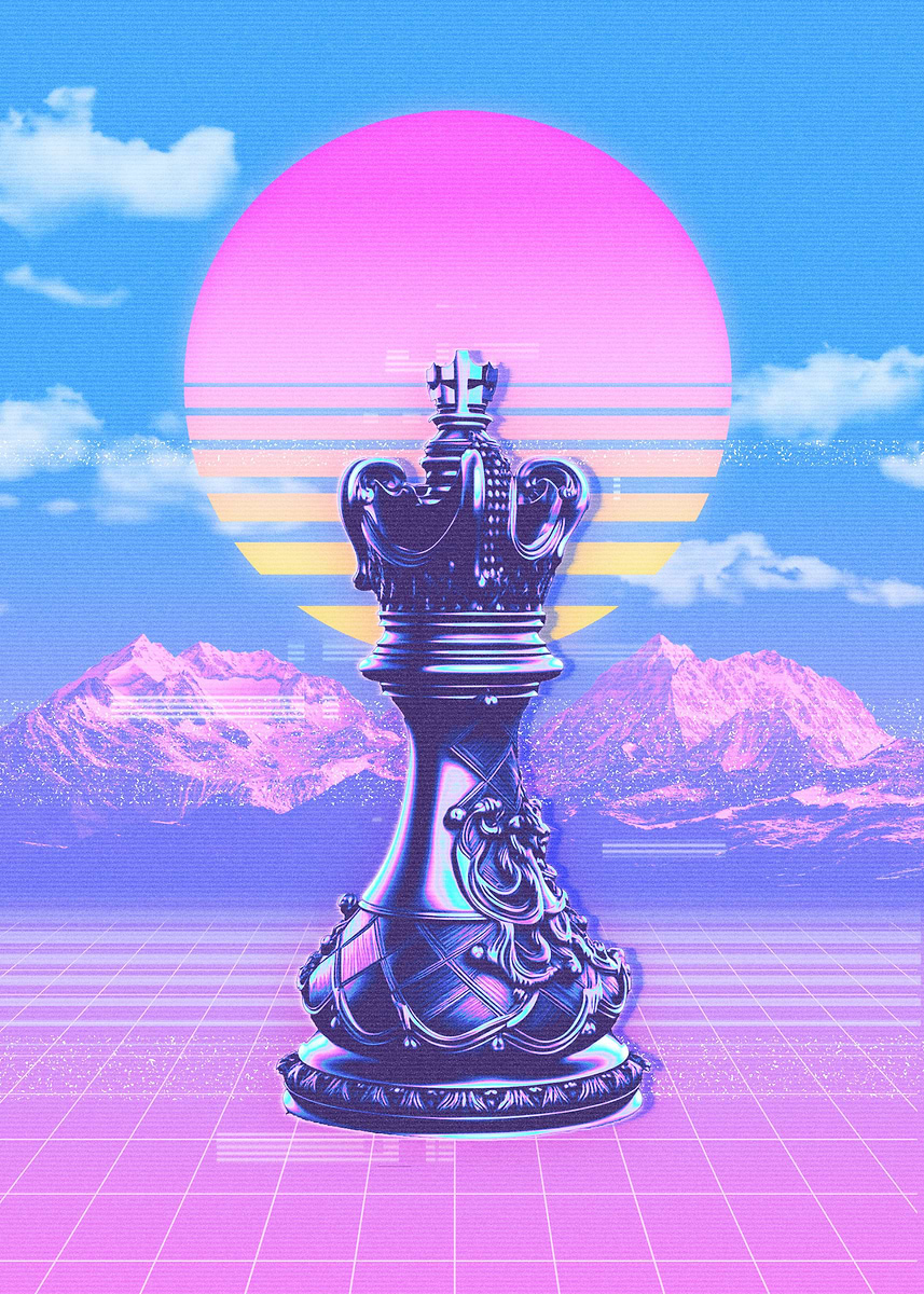 Fanth 'King Chess' Poster, picture, metal print, paint by Fanth | Displate