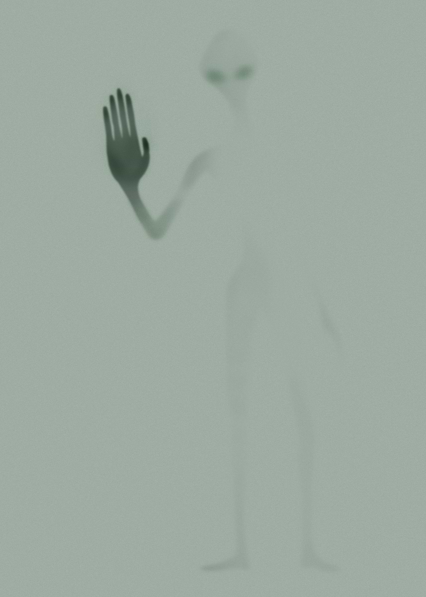 'Alien' Poster, picture, metal print, paint by Monasta | Displate