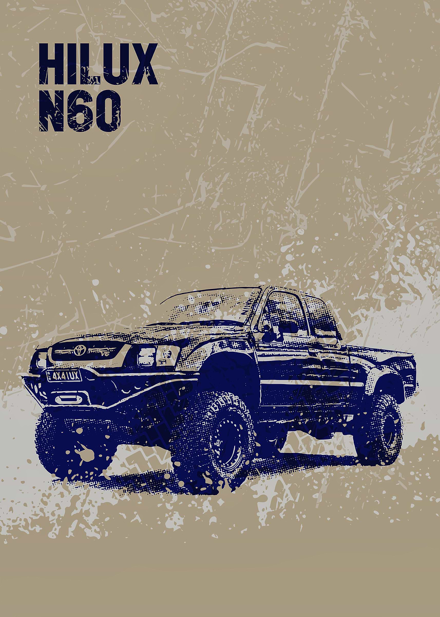 'v6 n60' Poster, picture, metal print, paint by Denise Zendejas | Displate