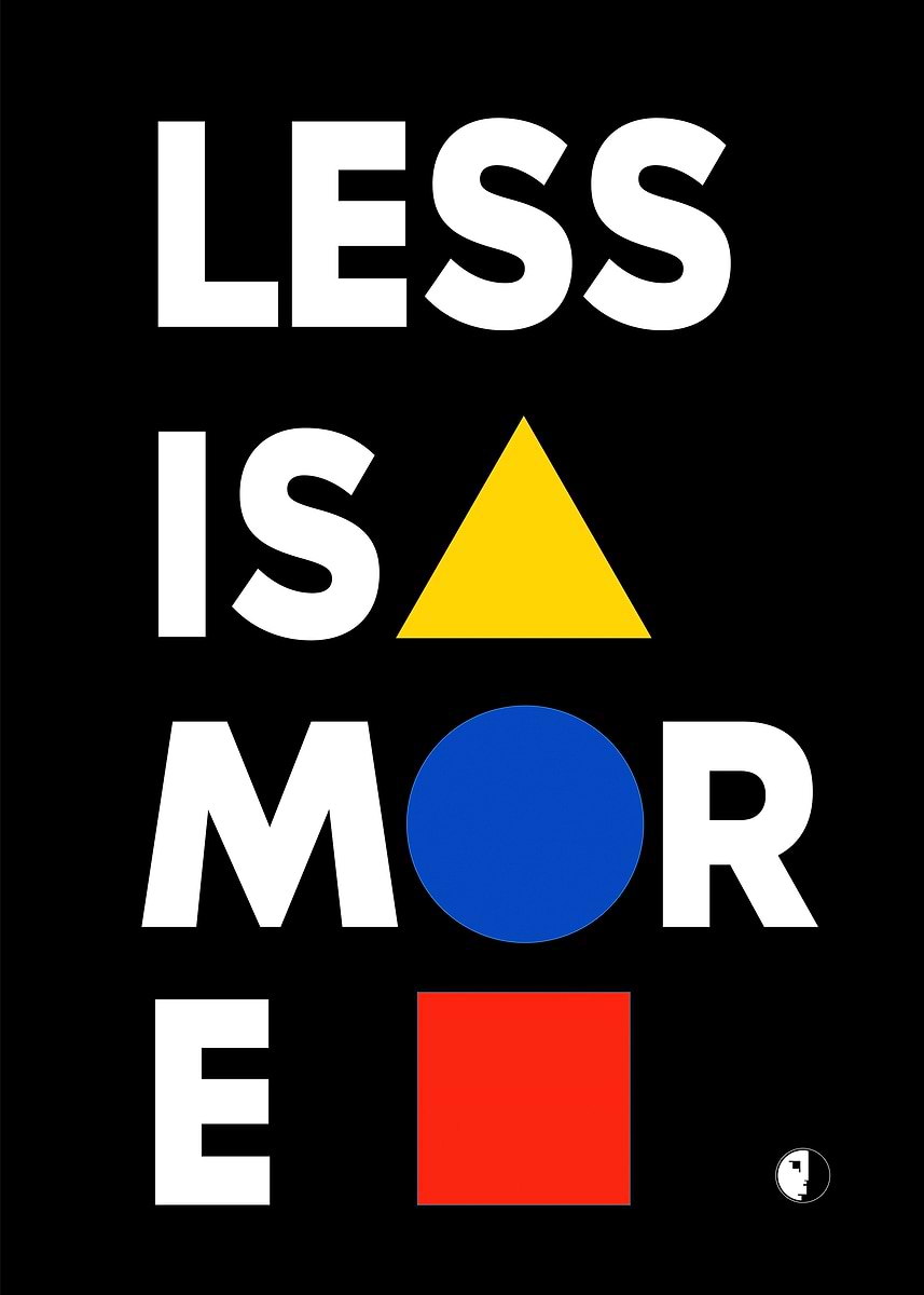 Los Less 'LESS' Poster, picture, metal print, paint by POP ART WORLD | Displate