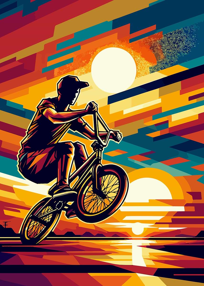絵画 bmx faac939a05e6e38cc8f99b6677502c