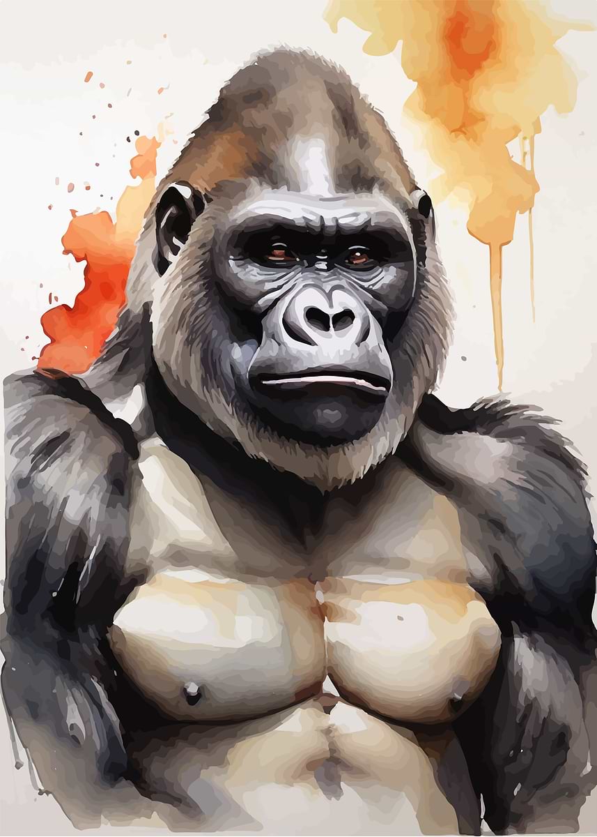 パンツ doublet gorilla hand painted overall c8d9595ae10a50f3b938f4f13b0460