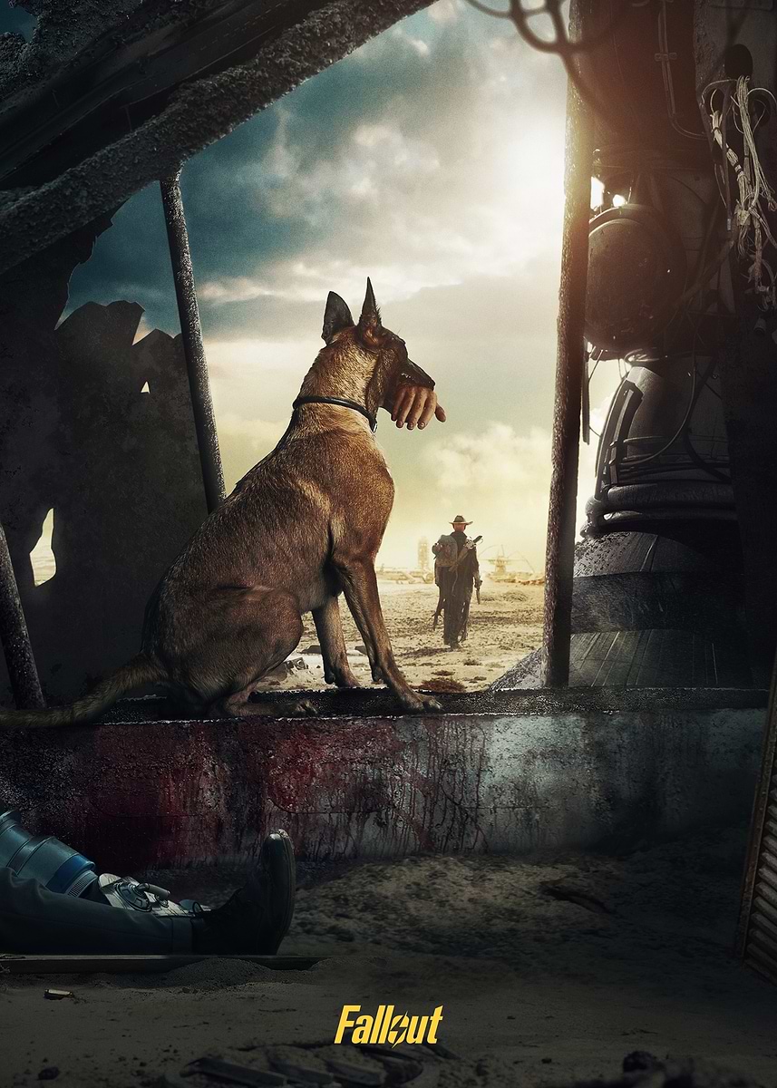 CX404 Poster' Poster, picture, metal print, paint by Fallout