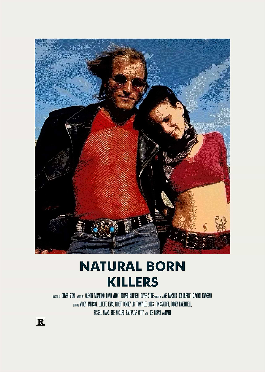 NATURAL BORN KILLERS 映画ポスター Natural Born Killers Movie Poster Print (11 x 17) - Item