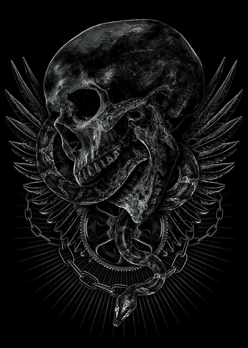 T-shirt Nazareth Skull Wing Homme - Taille S - Noir - Coton - Logo Musique - Neuf Avec étiquettes