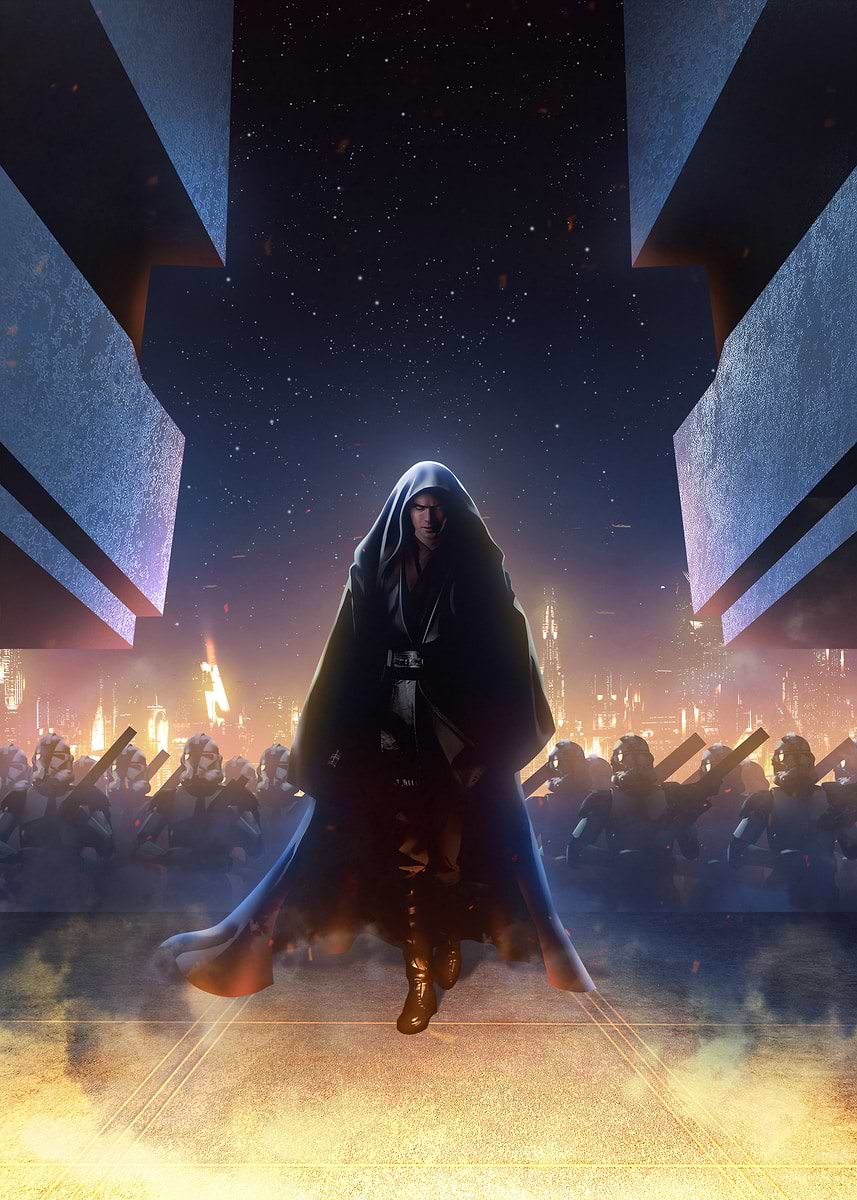 Anakin's Order' Poster, picture, metal print, paint by Star Wars