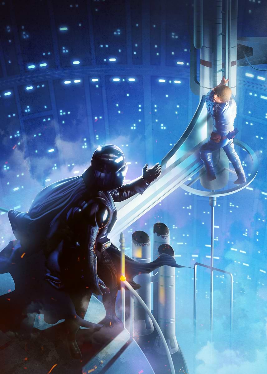 I'm Your Father' Poster, picture, metal print, paint by Star Wars