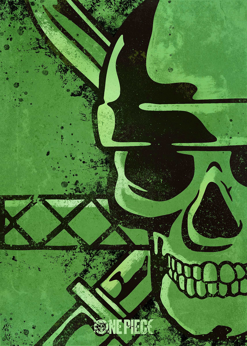 Displate ONE PIECE サボ Limited Poster Pirate Hunter Roronoa Zoro' Poster, picture, metal print