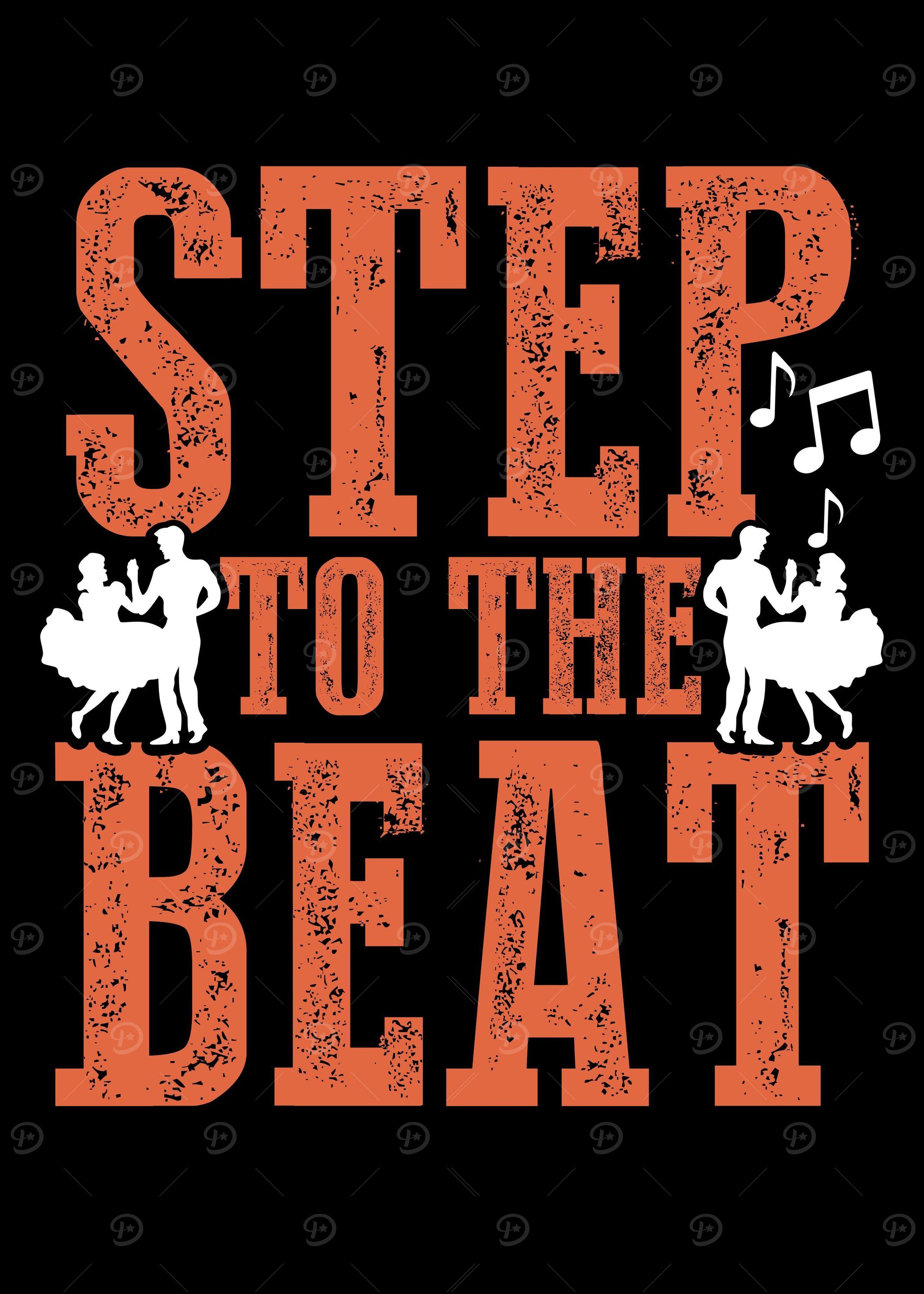 'Step To The Beat Cowboy' Poster, picture, metal print, paint by ...