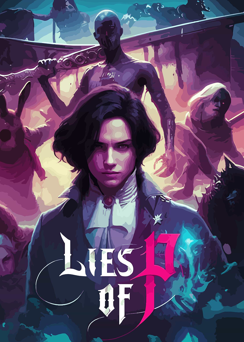 Lies of P' Poster, picture, metal print, paint by HopeBleesed