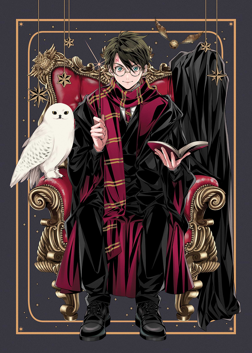 Displate ハリーポッター　ホグワーツ　メタルポスター Displate Limited Edition Metal Poster -Back to Hogwarts