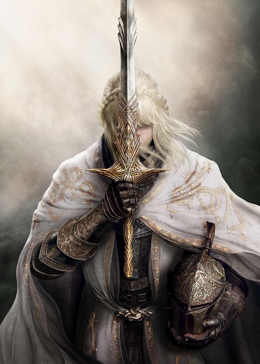 Needle Knight Leda' Poster, picture, metal print, paint by ELDEN