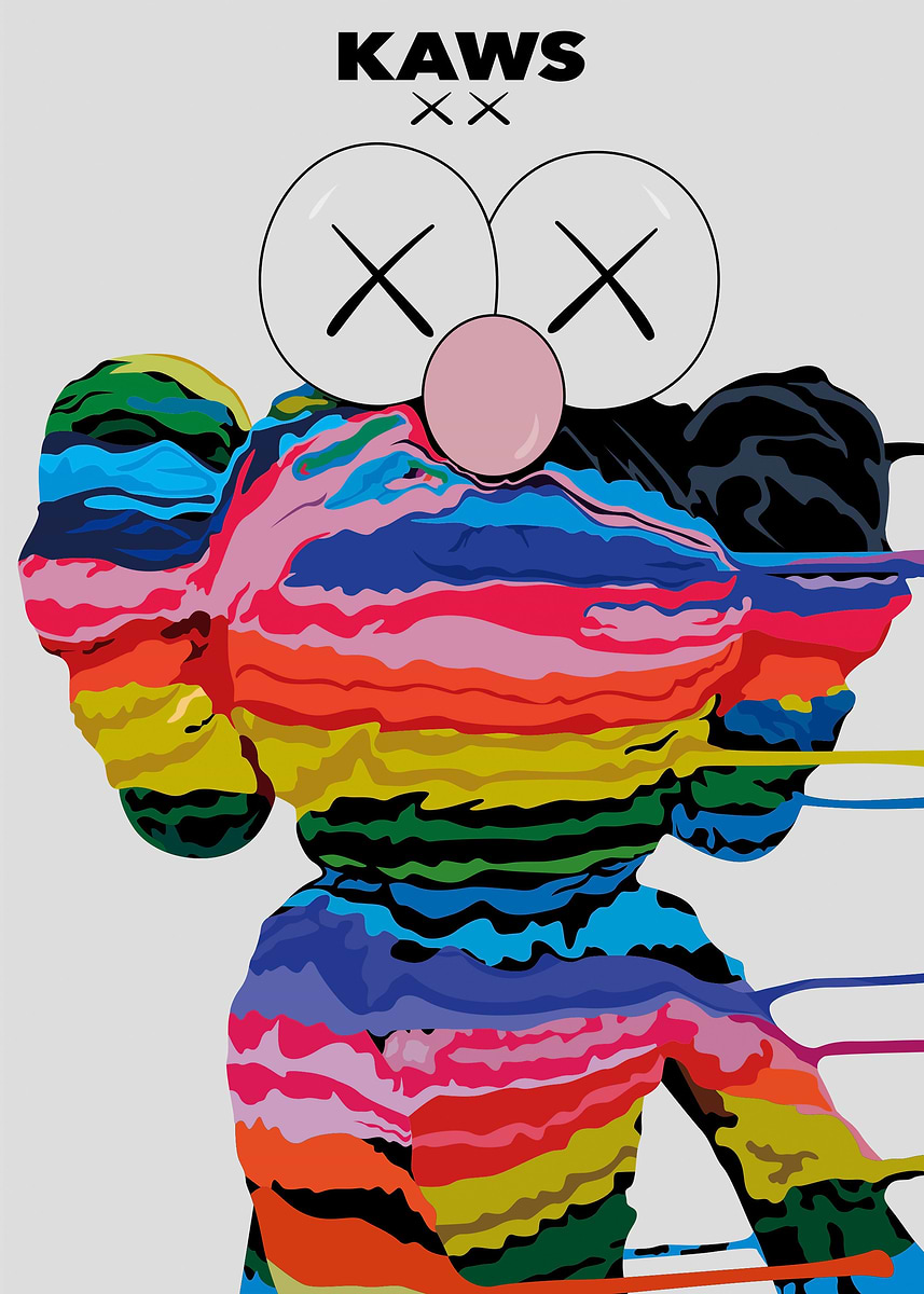 KAWS × Laforet Promo Poster s-l400.jpg