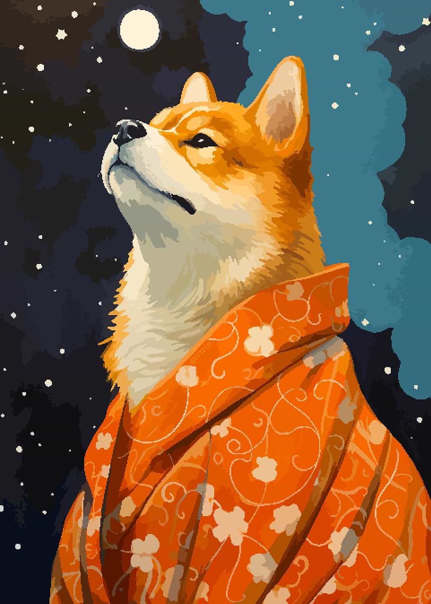 Shiba Dog Shiba In7 Shiba Inu Pocket Square