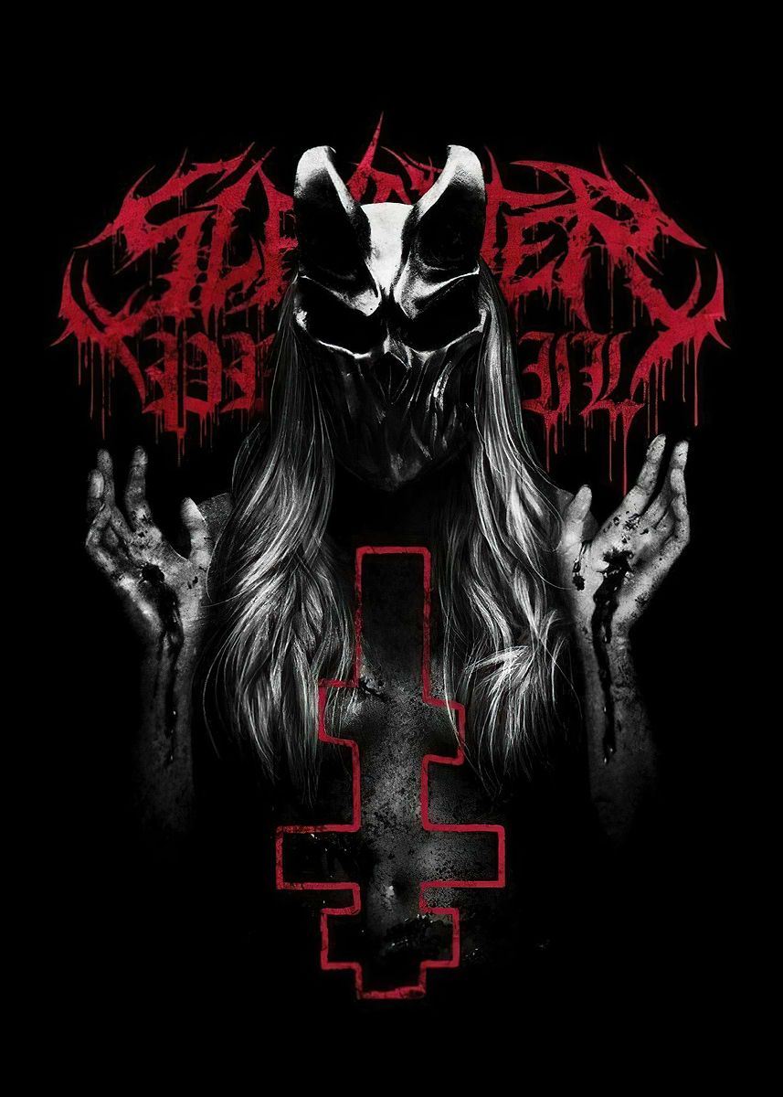 Slaughter to prevail' Poster, picture, metal print, paint by