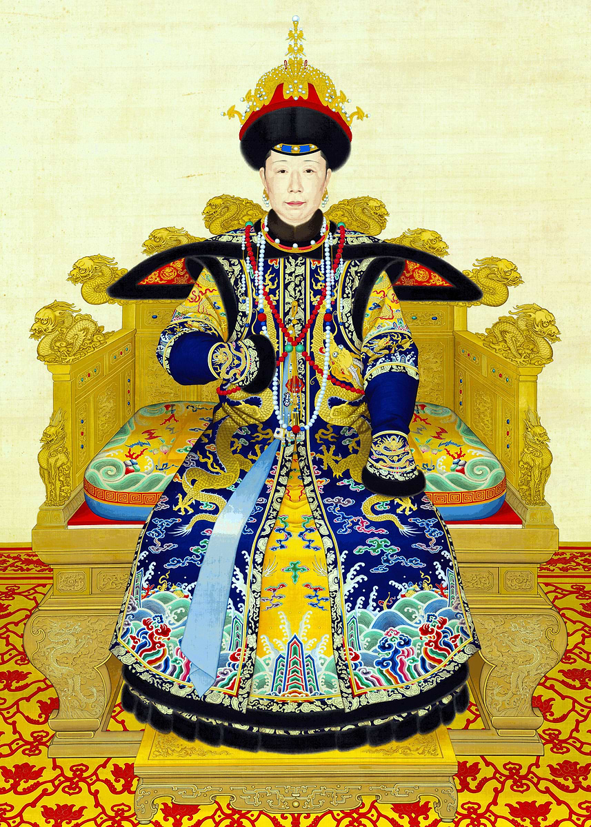 Empress Xiaoshengxian' Poster, picture, metal print, paint by