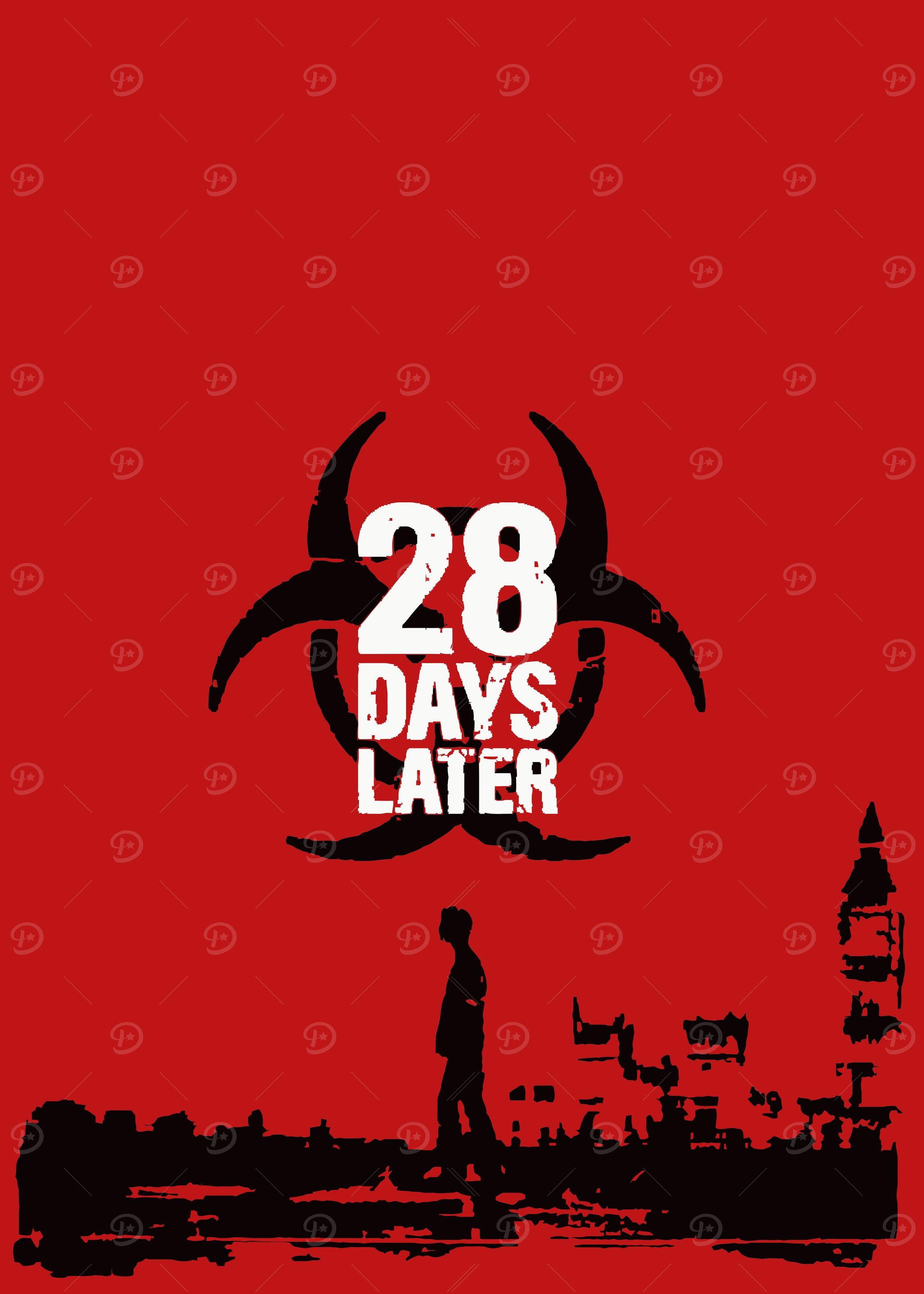 '28 Day Later' Poster, picture, metal print, paint by Jonah Hernandez ...