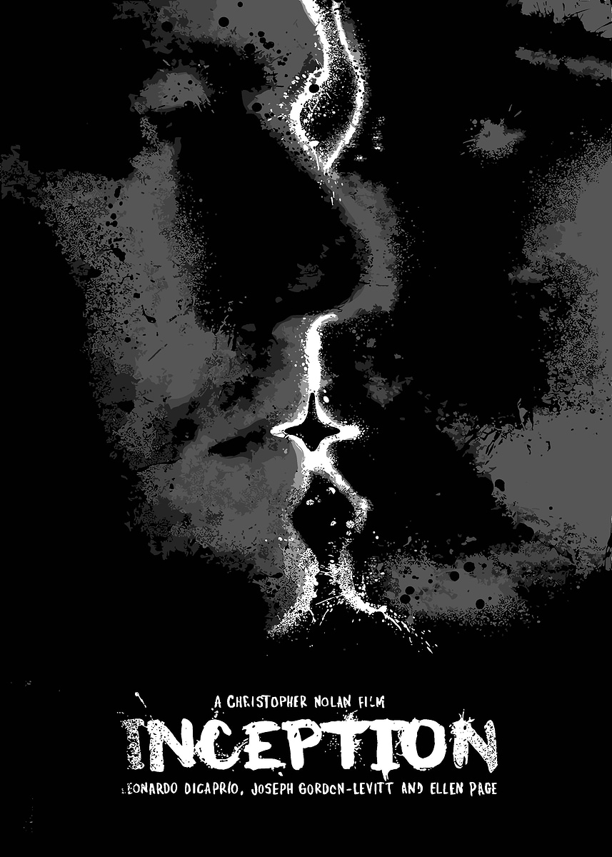 Inception' Poster, picture, metal print, paint by VisionPrint
