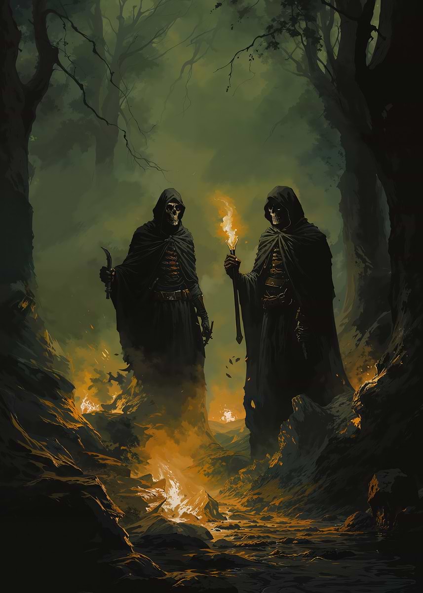 'Dark Ritual' Poster, picture, metal print, paint by Powerful Words ...