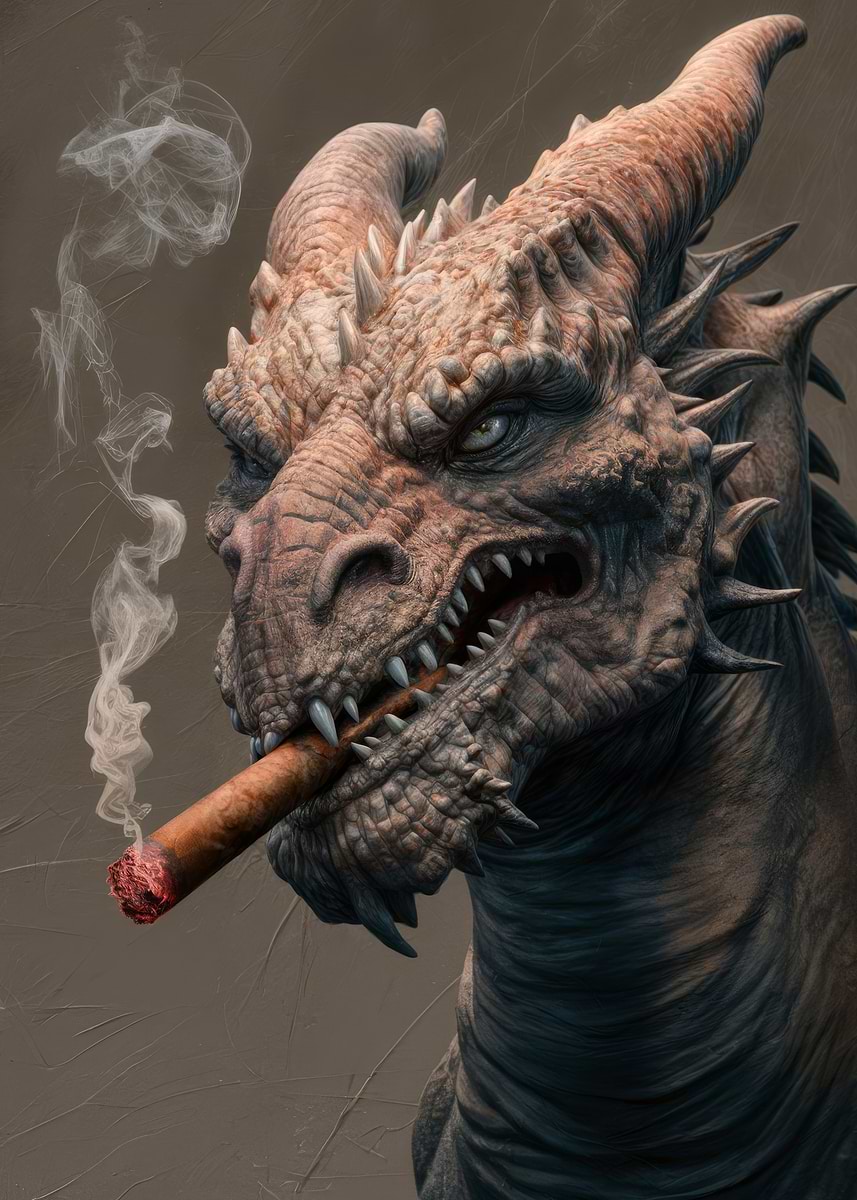 dragon cigarette Zhenlong China W1 02 Golden Dragon KS-20-H - Taiwan