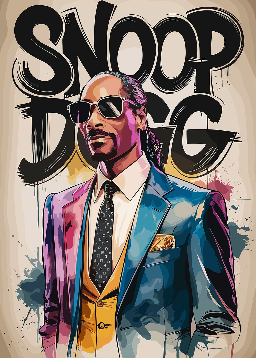 SNOOP DOGG アート Snoop Dogg – Ash Inked