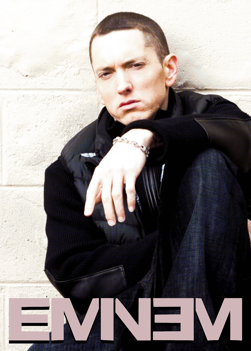Eminem' Poster, picture, metal print, paint by zaaa yaaa | Displate
