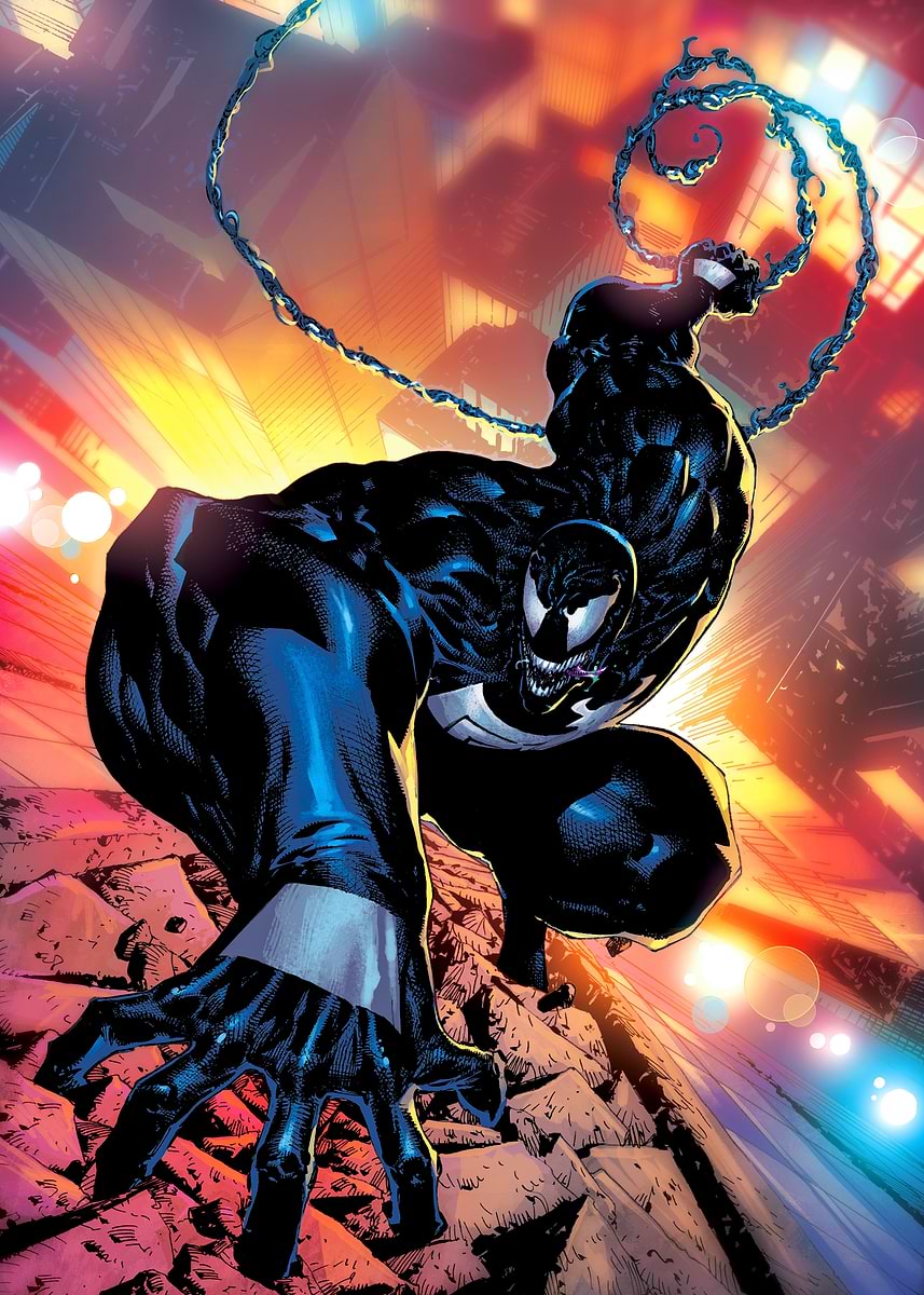 ヴェノム　ポスター　Displate 限定　メタルポスター　蓄光　MARVEL ヴェノム ポスター Displate 限定 メタルポスター 蓄光 MARVEL