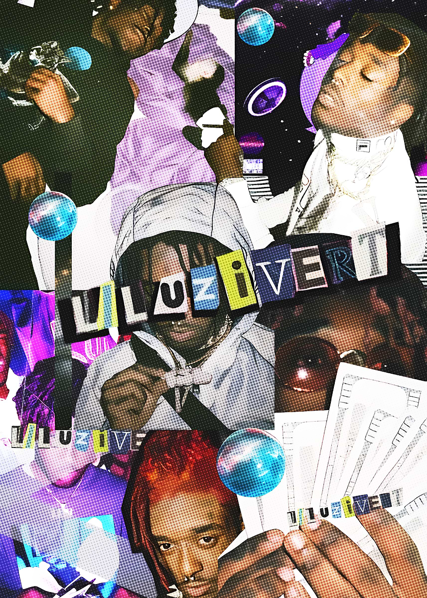 'Lil Uzi Vert Rapper' Poster, picture, metal print, paint by Hendriza ...