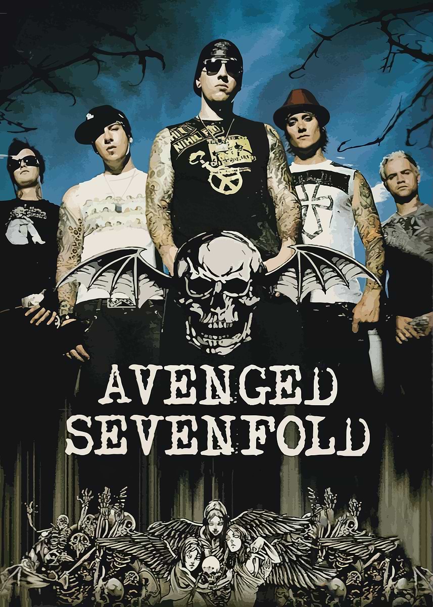 【ALAN FORBAS】Avenged Sevenfold ポスター ALAN FORBAS】Avenged Sevenfold ポスター Avenged Sevenfold Band