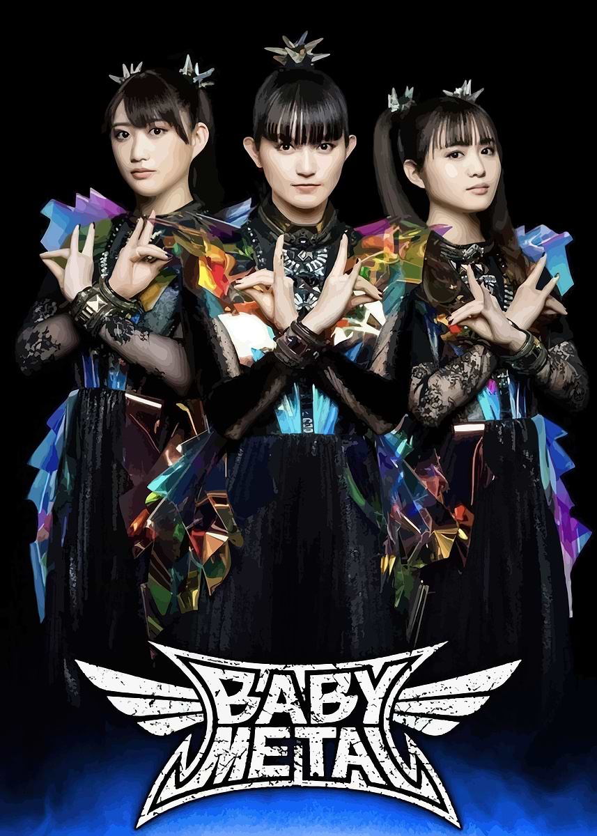 BABY L LEGENDS EXHIBITION 額装メタルポスター BABY L LEGENDS EXHIBITION 額装メタルポスター 額装メタル【babymetal