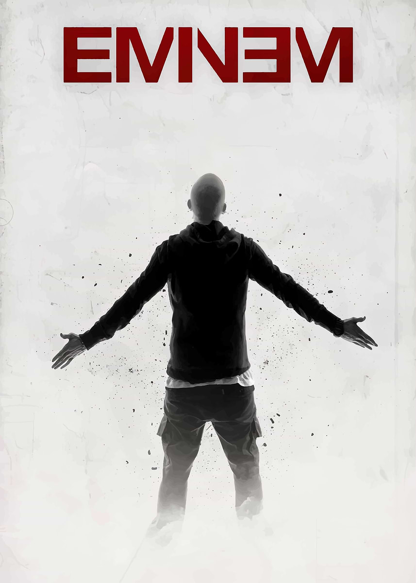 APPLEBUM ポスター A1 Poster EMINEM エミネム APPLEBUM 浮世絵風 ポスター A1 4枚まとめ売り