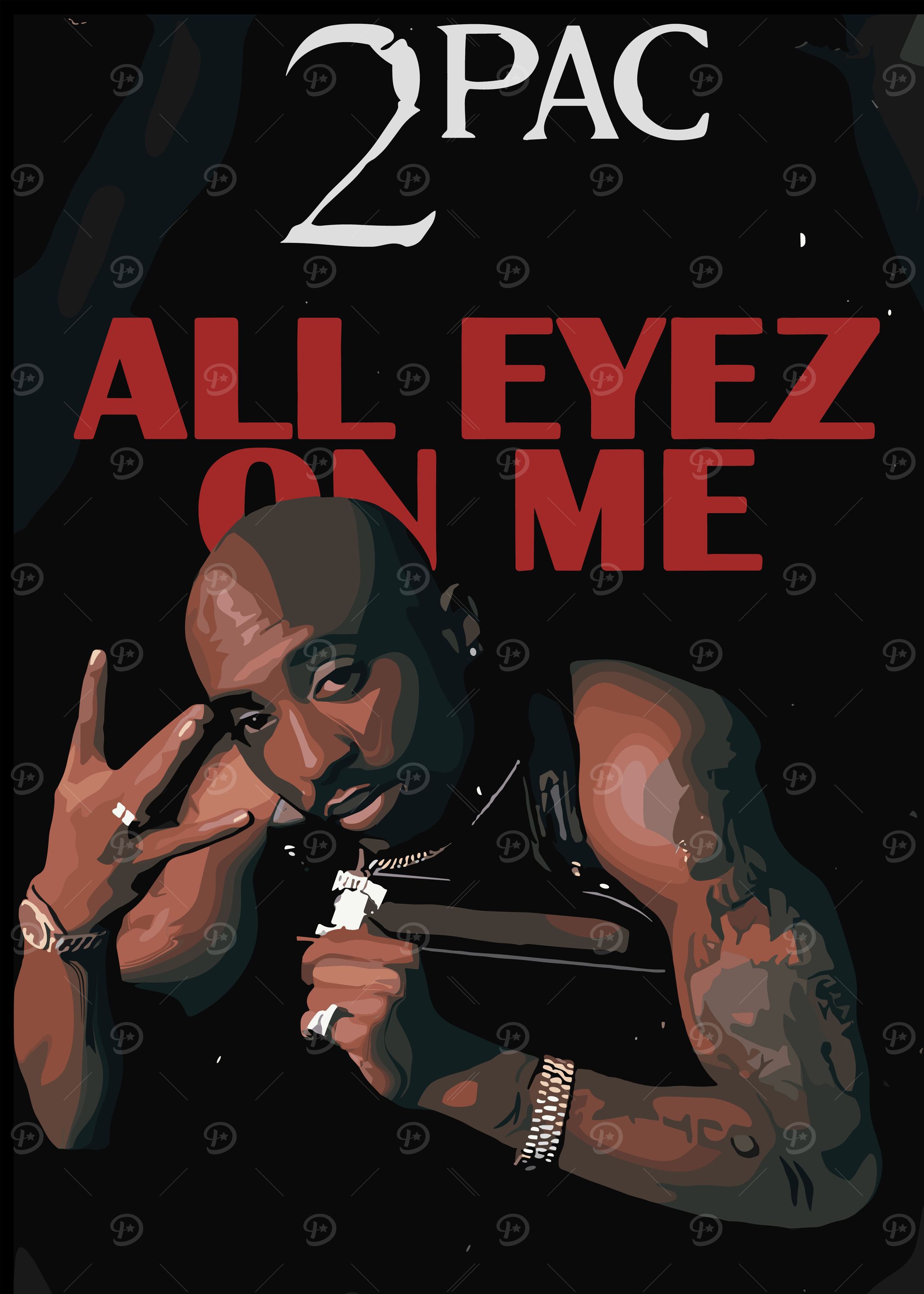 3/2/5/8-2pacトゥーパック メタルポスター Tupac トゥパック 8-2pacトゥーパック メタルポスター ブリキ看板 Tupac