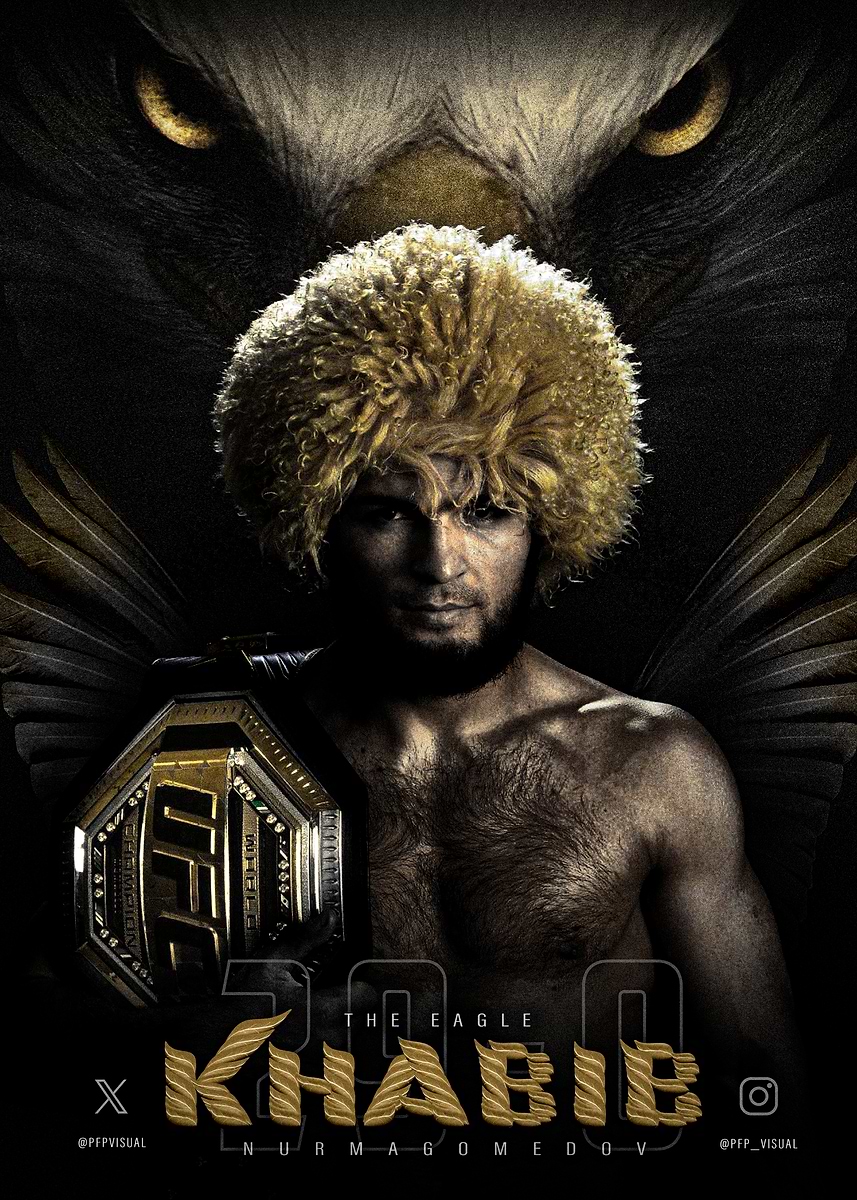 Khabib Nurmagomedov Poster Poster Picture Metal Print Paint By Khabib Nurmagomedov Poster Poster Picture Metal Print Paint By
