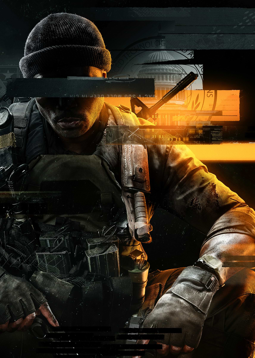 Black Ops 6 vertical' Poster, picture, metal print, paint by Call