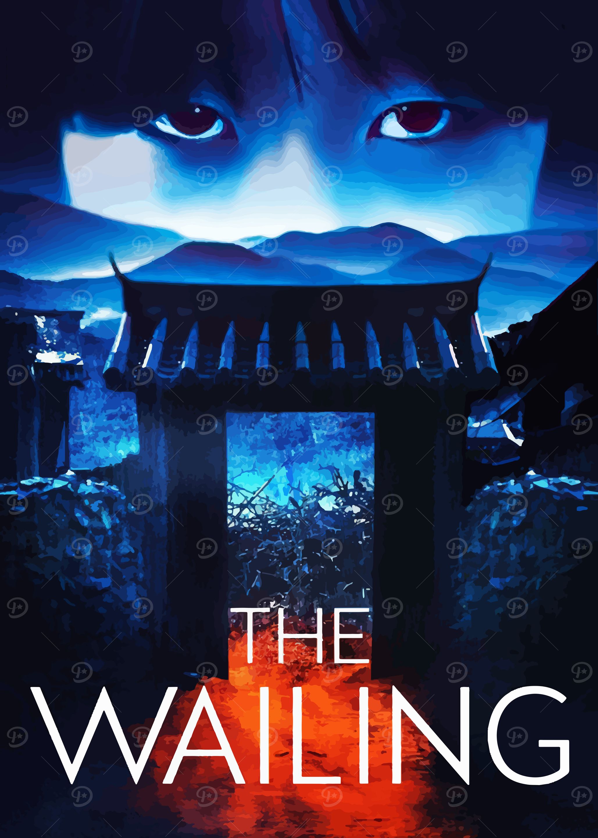 The Wailing Movie Poster' Poster, picture, metal print, paint by